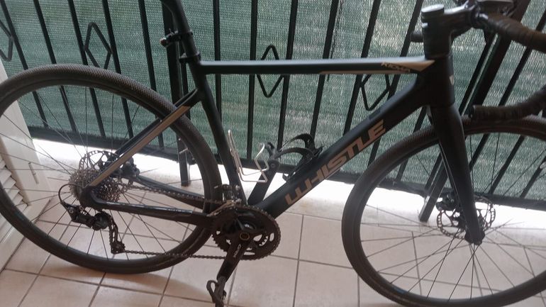 Used Whistle KIOWA GRX400 CARB/SAND MAT 510MM 2024 Road & Gravel, Black — image 2 of 3