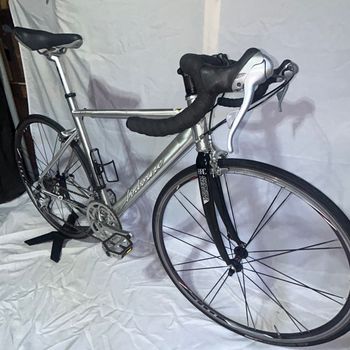 Used Airborne Race Road Bike Shimano Bontrager Wheels 2002 Road & Gravel, Light Gray — image 3 of 17