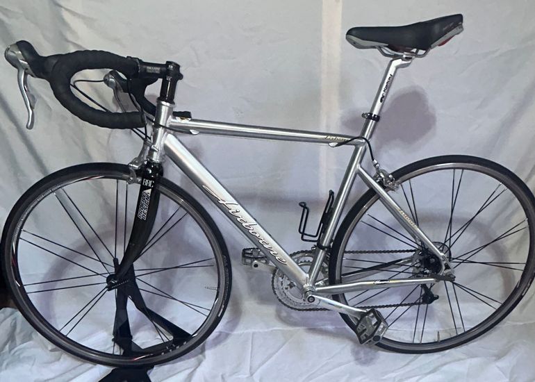 Used Airborne Race Road Bike Shimano Bontrager Wheels 2002 Road & Gravel, Light Gray — image 2 of 17