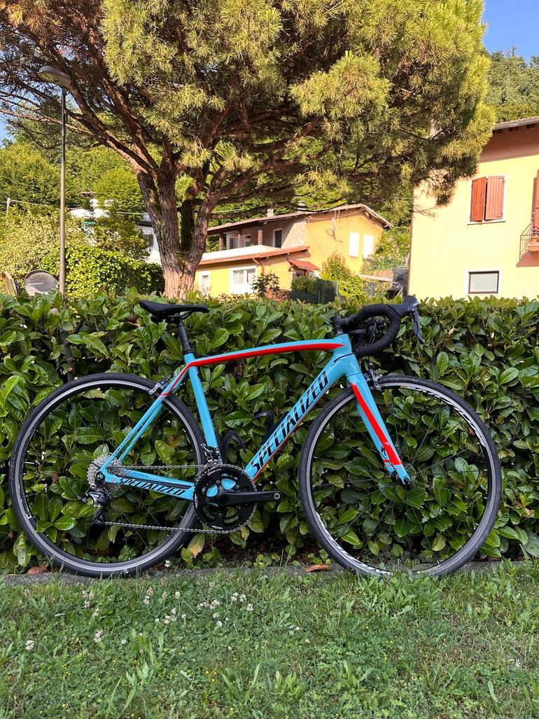 Gebrauchtes Specialized Men's Tarmac SL5 Expert DA 2018 2018 Road & Gravel, Blau — Bild 1 von 5