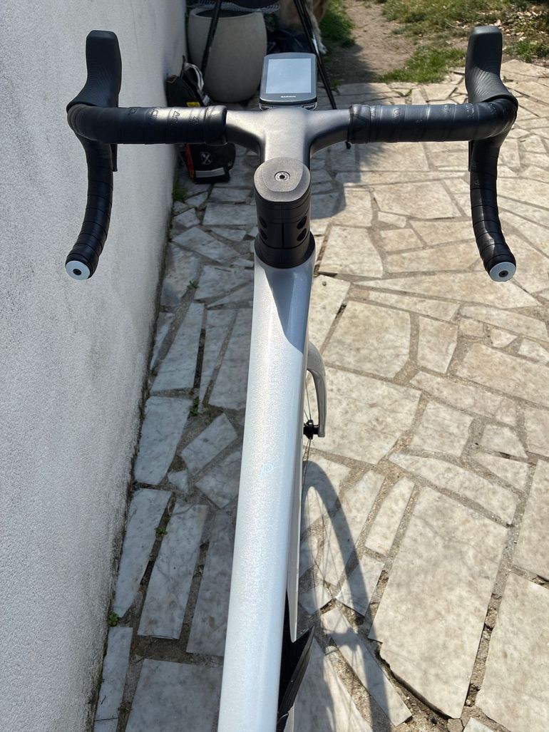 CUBE LITENING AIR C:68X, PRO 2025 2025 Road & Gravel usato, Grigio chiaro — immagine 6 di 7