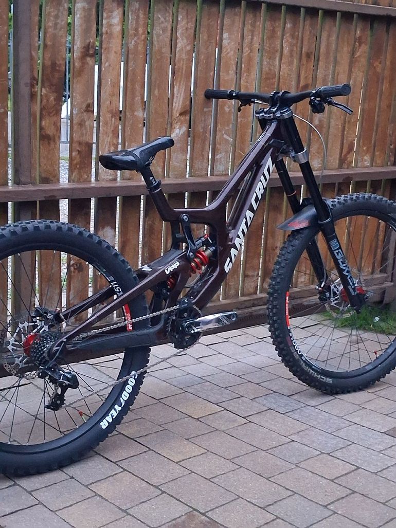 Gebrauchtes Santa Cruz V10 S MX / Carbon CC 2023 2023 Mountainbike, Rot, 29, 27.5 — Bild 7 von 9
