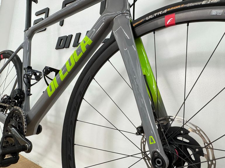 Used Di Luca Custom SRAM Force eTap AXS 2024 Road & Gravel, Light Gray — image 8 of 8