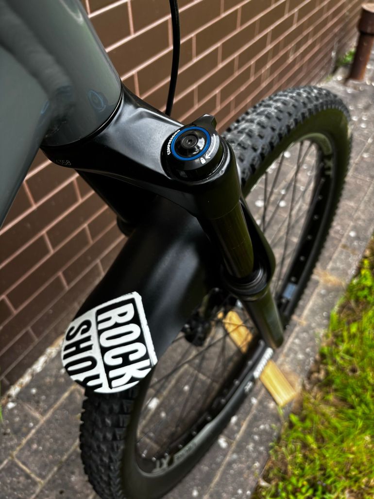 Gebrauchtes Focus THRON 6.8 2021 2021 Mountainbike, Hellgrau, 29 — Bild 7 von 8