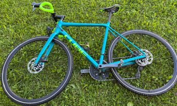 Used CUBE CROSS RACE 2023 2023 Road & Gravel, Green — image 2 of 4