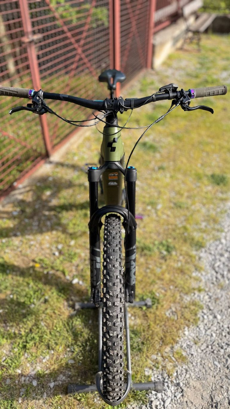 Used CUBE STEREO HYBRID 160 HPC, TM 750 27.5 2022 2022 Mountainbike, Green, 27.5 — image 2 of 6