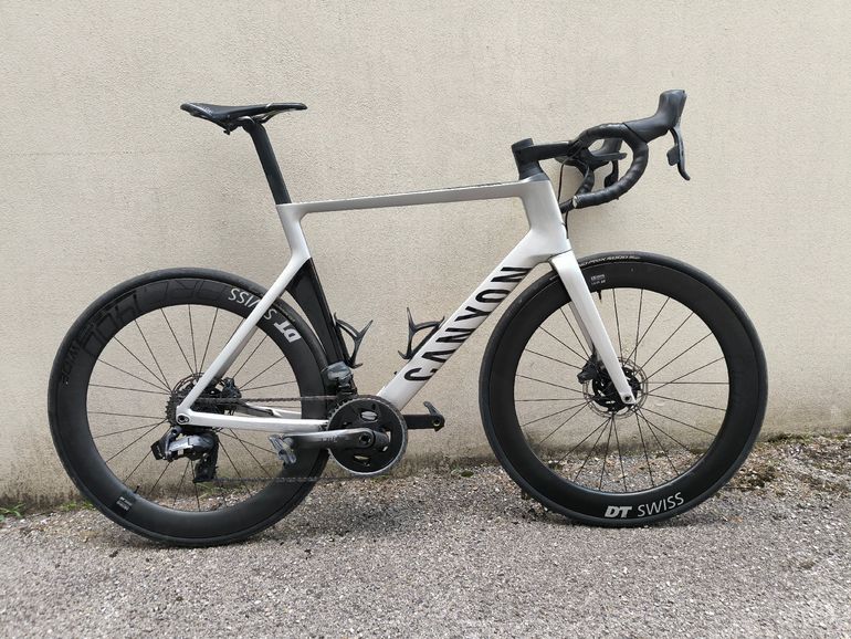 Used Canyon Aeroad CF SL Disc 8.0 ETAP 2020 2020 Road & Gravel, Light Gray — image 1 of 4