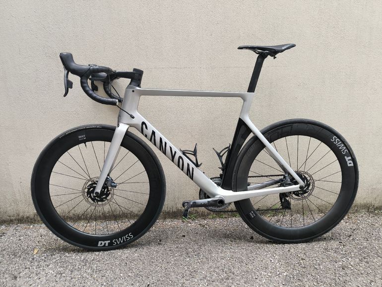 Used Canyon Aeroad CF SL Disc 8.0 ETAP 2020 2020 Road & Gravel, Light Gray — image 2 of 4