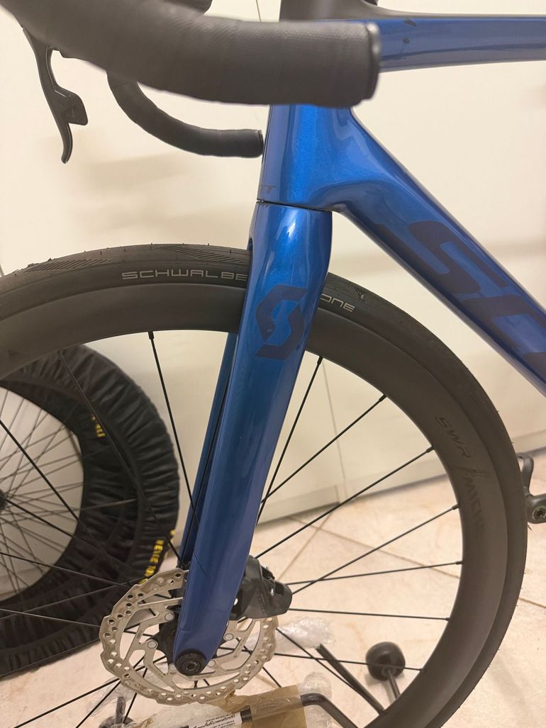 Used Scott Addict RC 20 2021 Frameset 2021 Road & Gravel, Blue — image 5 of 7