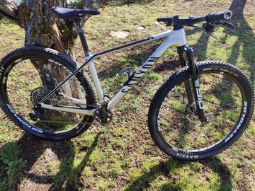 Canyon Exceed CF 7 — US 2022 2022 Mountainbike de segunda mano, Gris claro — imagen 3 de 3