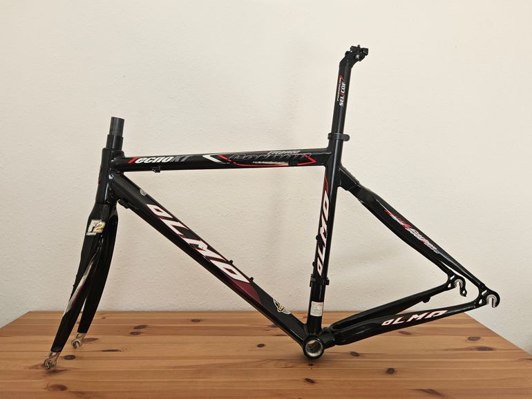 Gebrauchtes Olmo Techno KT Titanio - Carbon Frameset 2005 Road & Gravel, Schwarz — Bild 7 von 13