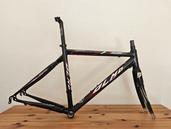 Gebrauchtes Olmo Techno KT Titanio - Carbon Frameset 2005 Road & Gravel, Schwarz — Bild 2 von 13