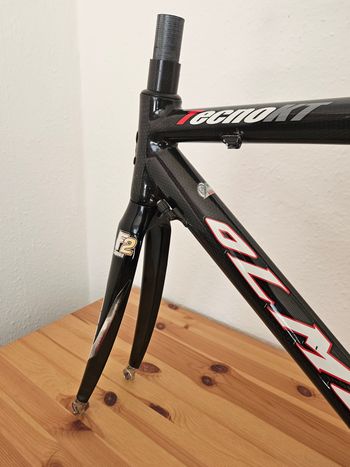 Gebrauchtes Olmo Techno KT Titanio - Carbon Frameset 2005 Road & Gravel, Schwarz — Bild 8 von 13