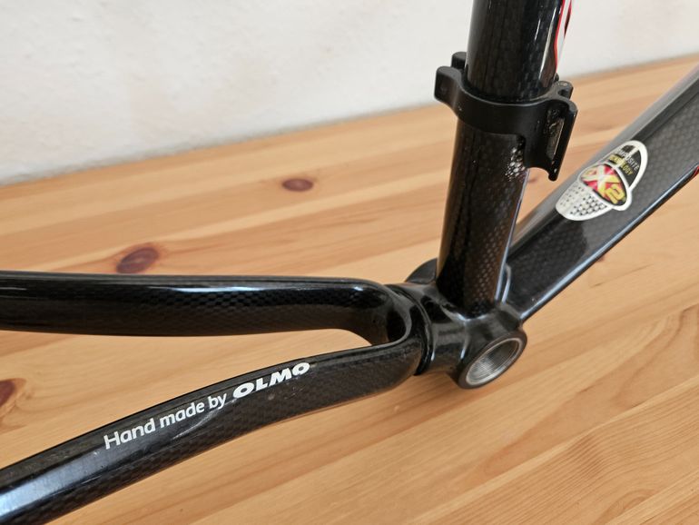 Gebrauchtes Olmo Techno KT Titanio - Carbon Frameset 2005 Road & Gravel, Schwarz — Bild 13 von 13