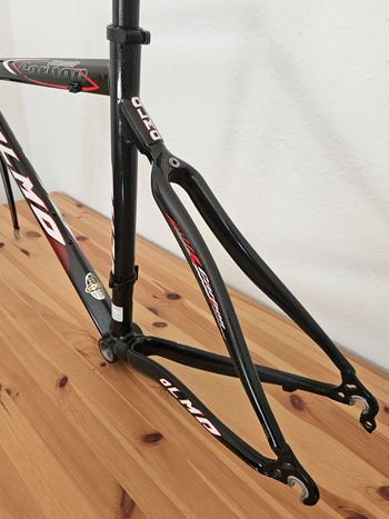Gebrauchtes Olmo Techno KT Titanio - Carbon Frameset 2005 Road & Gravel, Schwarz — Bild 9 von 13
