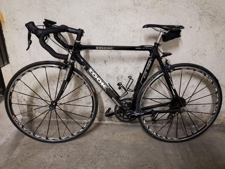 Gebrauchtes LOOK (Norman Stadler Hawai) Custom Shimano 105 2003 Road & Gravel, Schwarz — Bild 2 von 9