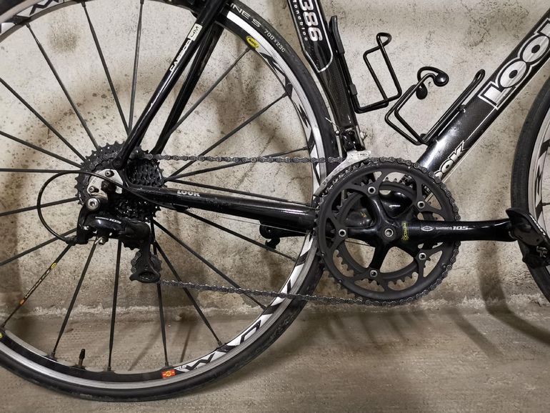 Gebrauchtes LOOK (Norman Stadler Hawai) Custom Shimano 105 2003 Road & Gravel, Schwarz — Bild 3 von 9
