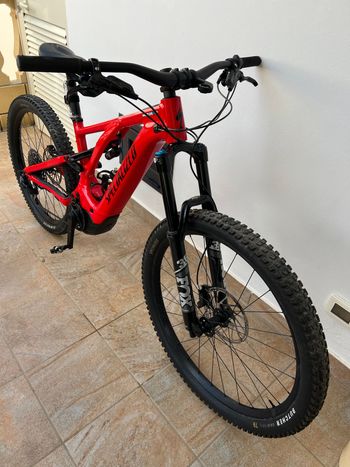 Used Specialized Turbo Levo 3 Comp Alloy 2023 2023 Mountainbike, Red, 29, 27.5 — image 5 of 9