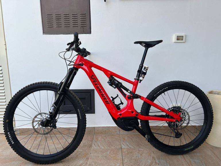 Used Specialized Turbo Levo 3 Comp Alloy 2023 2023 Mountainbike, Red, 29, 27.5 — image 2 of 9