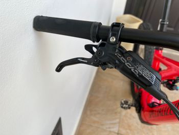 Used Specialized Turbo Levo 3 Comp Alloy 2023 2023 Mountainbike, Red, 29, 27.5 — image 8 of 9
