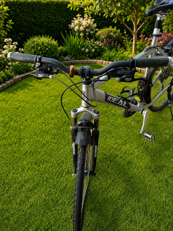 Ideal Custom Shimano Alivio 2016 Mountainbike usato, Grigio chiaro — immagine 3 di 3