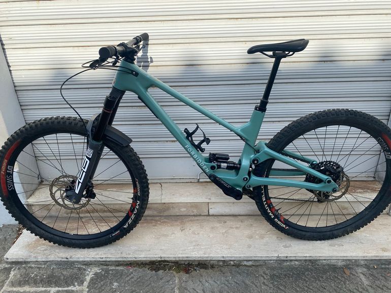 Used Forbidden Druid Framekit 2023 2023 Mountainbike, Green — image 2 of 11
