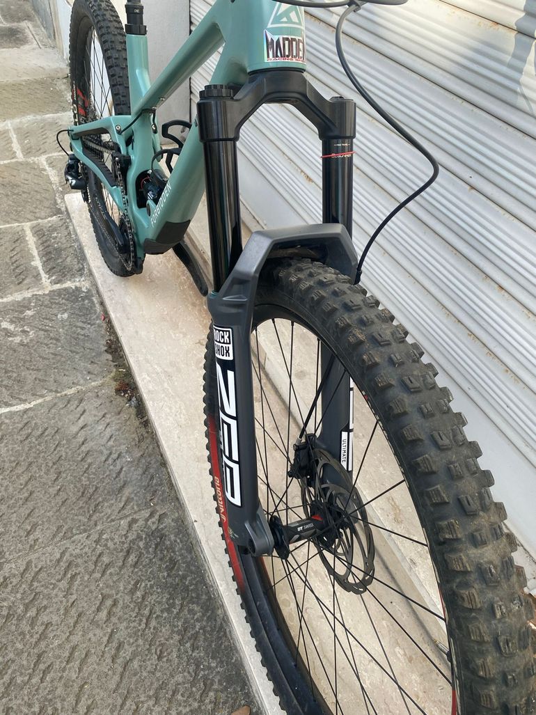 Used Forbidden Druid Framekit 2023 2023 Mountainbike, Green — image 10 of 11