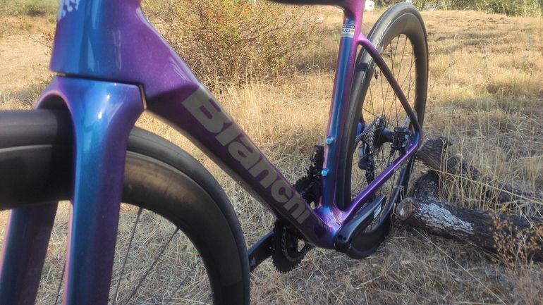 Used Bianchi Specialissima PRO Ultegra Di2 2025 2025 Road & Gravel, Purple — image 5 of 10
