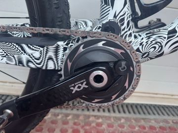 Used KTM Scarp Sram Eagle Transmission XX SL 2025 Mountainbike, White — image 7 of 10