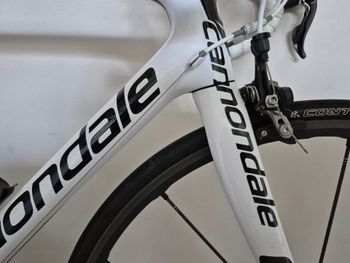 Used Cannondale SuperSix EVO Shimano Dura Ace 2015 Road & Gravel, White — image 7 of 18