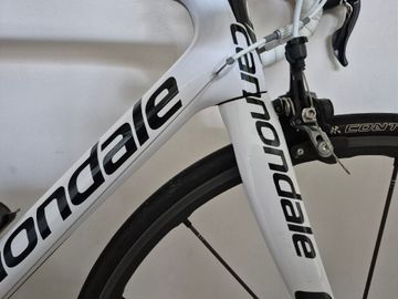 Used Cannondale SuperSix EVO Shimano Dura Ace 2015 Road & Gravel, White — image 7 of 18