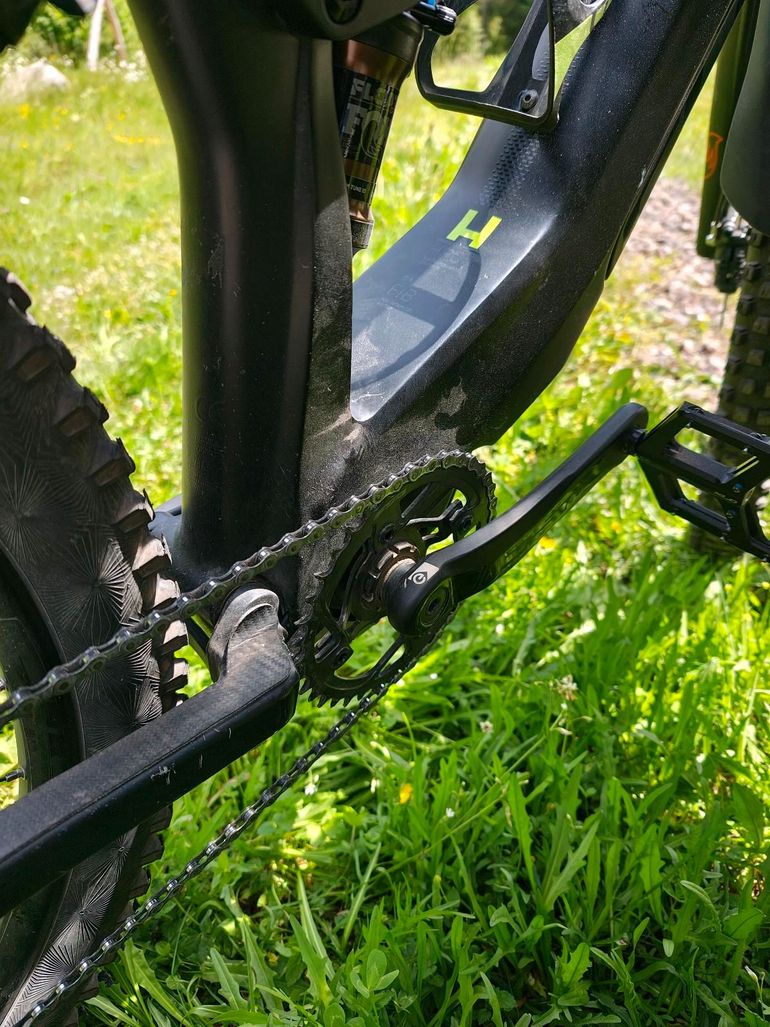 Gebrauchtes CUBE STEREO HYBRID 120 HPC SL 500 29 2018 2018 Mountainbike, Schwarz, 29 — Bild 10 von 11