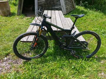 Tweedehands CUBE STEREO HYBRID 120 HPC SL 500 29 2018 2018 MTB