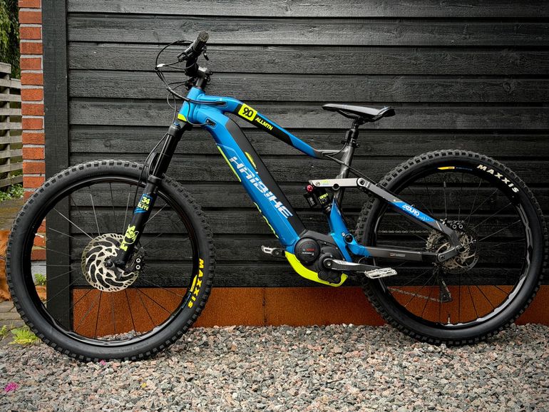 Used Haibike Xduro AllMtn 9.0 2018 2018 Mountainbike, Blue, 27.5 — image 2 of 11