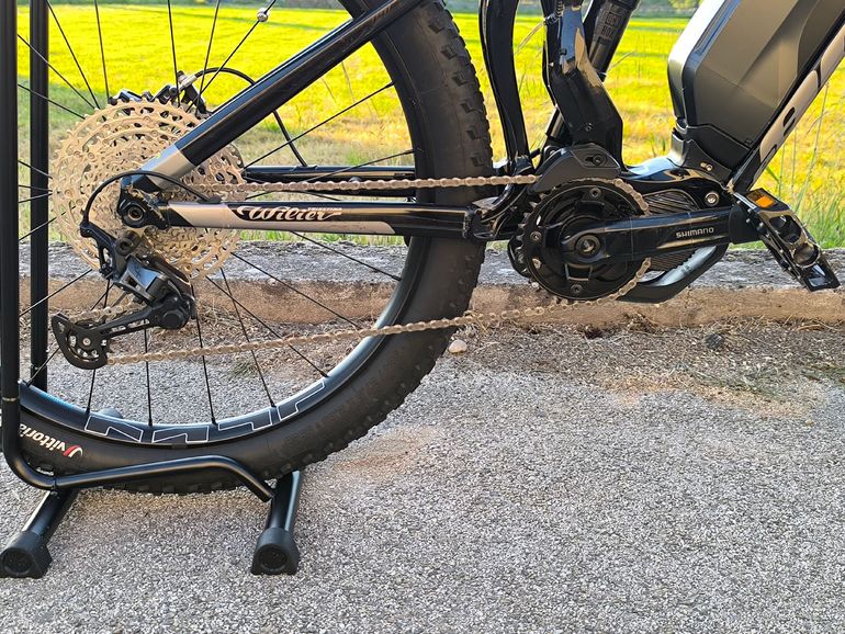 Used Wilier e803TRB SHIMANO SLX 1x12 + SHIMANO EP8 2023 2023 Mountainbike, Black, 27.5 — image 4 of 5