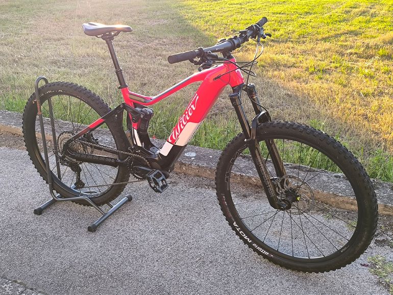 Used Wilier e903TRN PRO SHIMANO XT 1X12 2023 2023 Mountainbike, Red — image 2 of 4