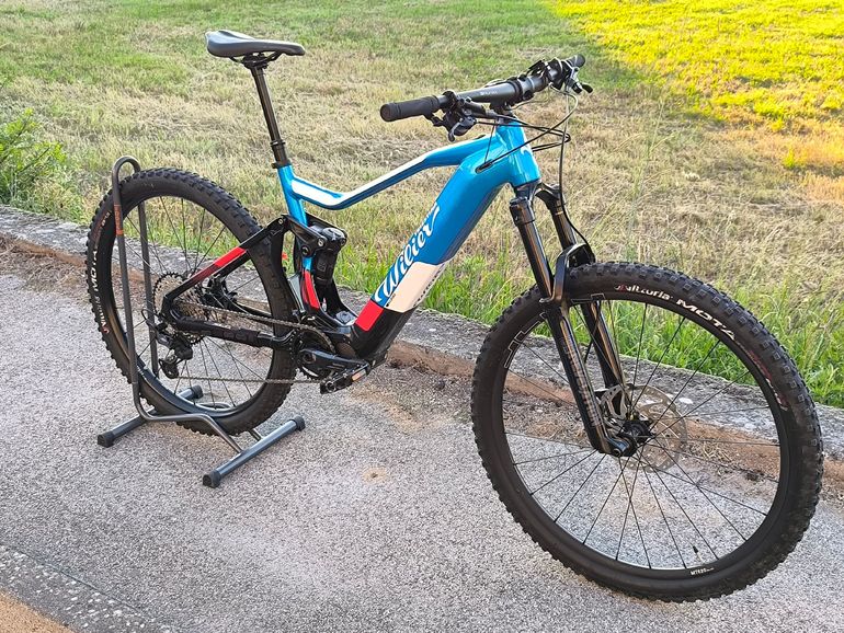 Used Wilier e903TRN PRO SHIMANO XT 1X12 2023 2023 Mountainbike, Blue — image 3 of 3