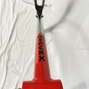 Used Eddy Merckx 25th Anniversary Frameset 60cm Easton EC90 Aero Carbon Fork Seatpost Frameset 2005 Road & Gravel, Red — image 7 of 18