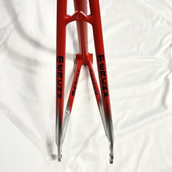 Used Eddy Merckx 25th Anniversary Frameset 60cm Easton EC90 Aero Carbon Fork Seatpost Frameset 2005 Road & Gravel, Red — image 16 of 18