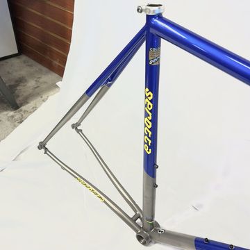 Used Serotta Concours C3 Titanium Frameset 60cm Frameset 2002 Road & Gravel, Blue — image 3 of 12