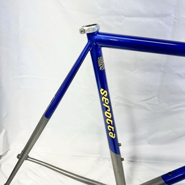 Used Serotta Concours C3 Titanium Frameset 60cm Frameset 2002 Road & Gravel, Blue — image 2 of 12