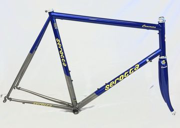 Used Serotta Concours C3 Titanium Frameset 60cm Frameset 2002 Road & Gravel, Blue — image 1 of 12
