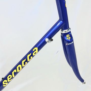 Used Serotta Concours C3 Titanium Frameset 60cm Frameset 2002 Road & Gravel, Blue — image 7 of 12