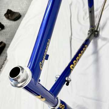 Used Serotta Concours C3 Titanium Frameset 60cm Frameset 2002 Road & Gravel, Blue — image 6 of 12