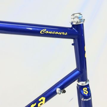Used Serotta Concours C3 Titanium Frameset 60cm Frameset 2002 Road & Gravel, Blue — image 10 of 12