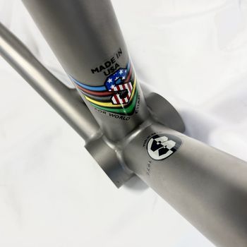 Used Serotta Concours C3 Titanium Frameset 60cm Frameset 2002 Road & Gravel, Blue — image 5 of 12