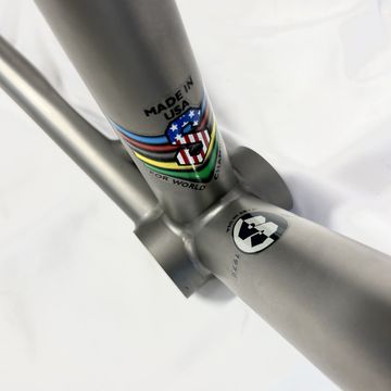 Used Serotta Concours C3 Titanium Frameset 60cm Frameset 2002 Road & Gravel, Blue — image 5 of 12