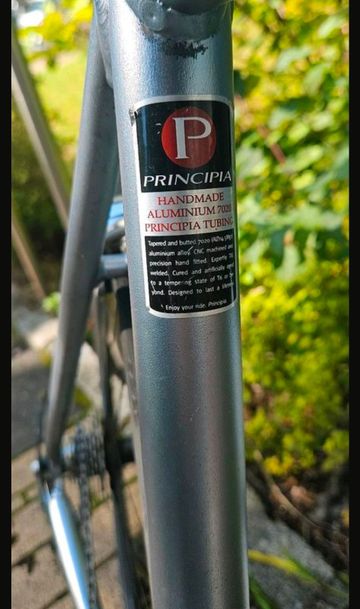 Used Principia Custom Shimano Ultegra 2001 Road & Gravel, Blue — image 7 of 13