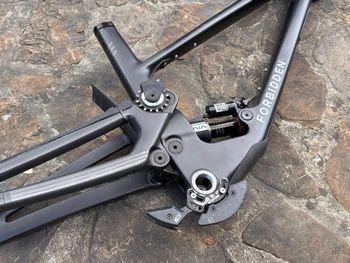 Used Forbidden Dreadnought Frame 2021 Frameset 2021 Mountainbike, Black, 29 — image 2 of 7