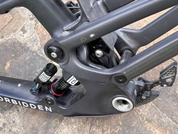 Used Forbidden Dreadnought Frame 2021 Frameset 2021 Mountainbike, Black, 29 — image 7 of 7